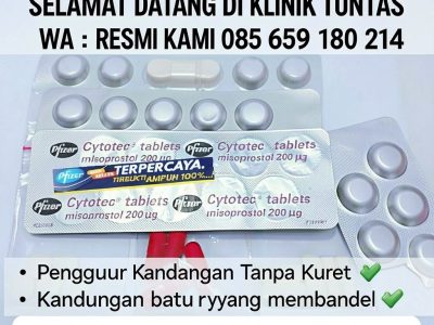 Obat Aborsi Pen'gg'ugur Kandu'ngan di Apotek