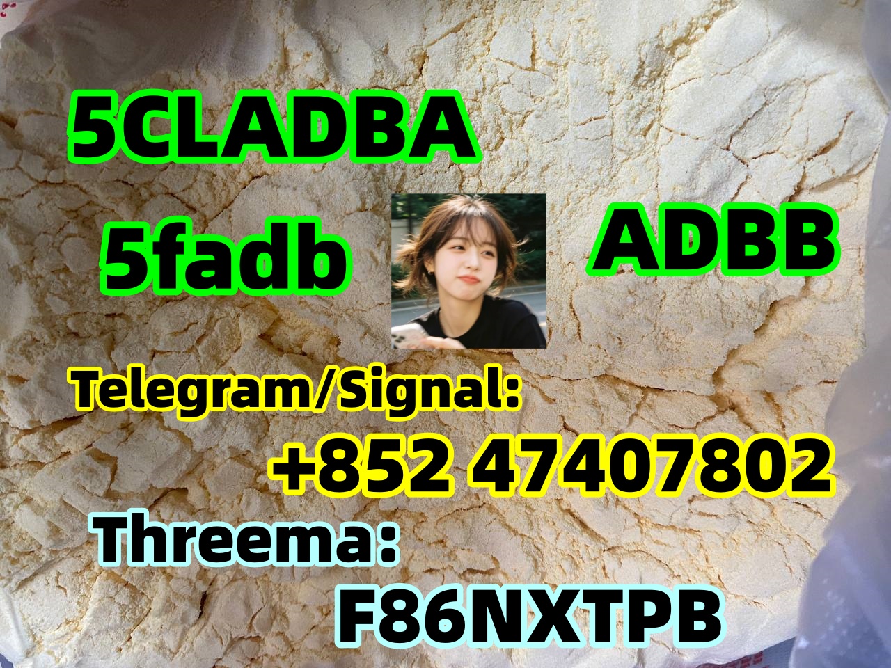 strong Synthetic industrial cannabis 5cladba powder